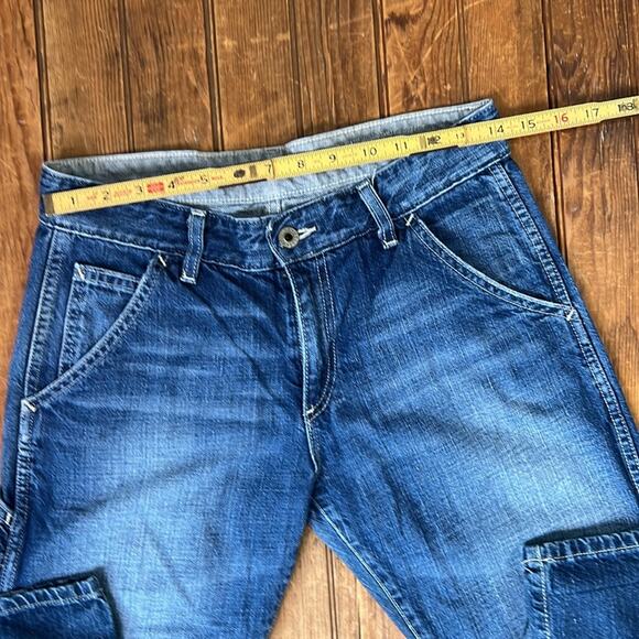 Women’s Adriano Goldschmied carpenter cropped mid rise jeans size 27 - Picture 4 of 9